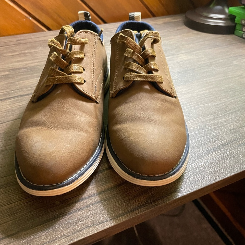 Cat & Jack Tan Men's Oxfords